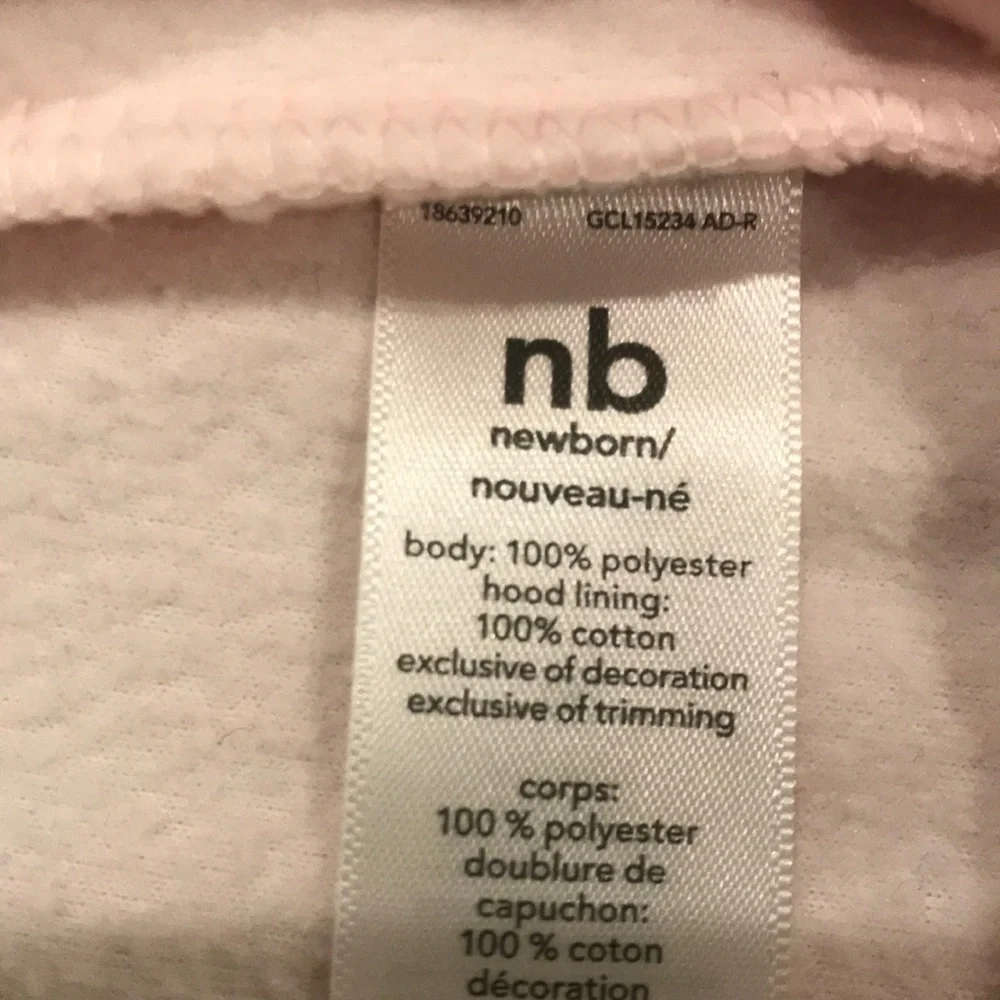 Carters Hooded Newborn Jumpsuit